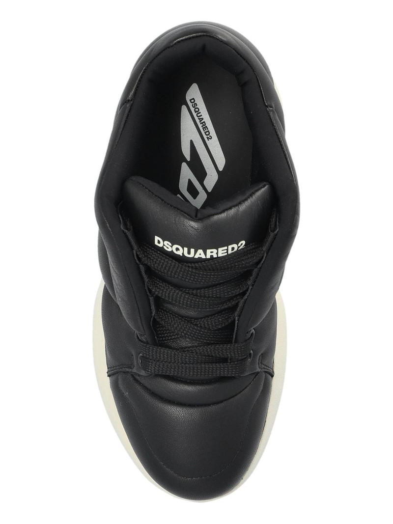 quilted leather sneakers 6