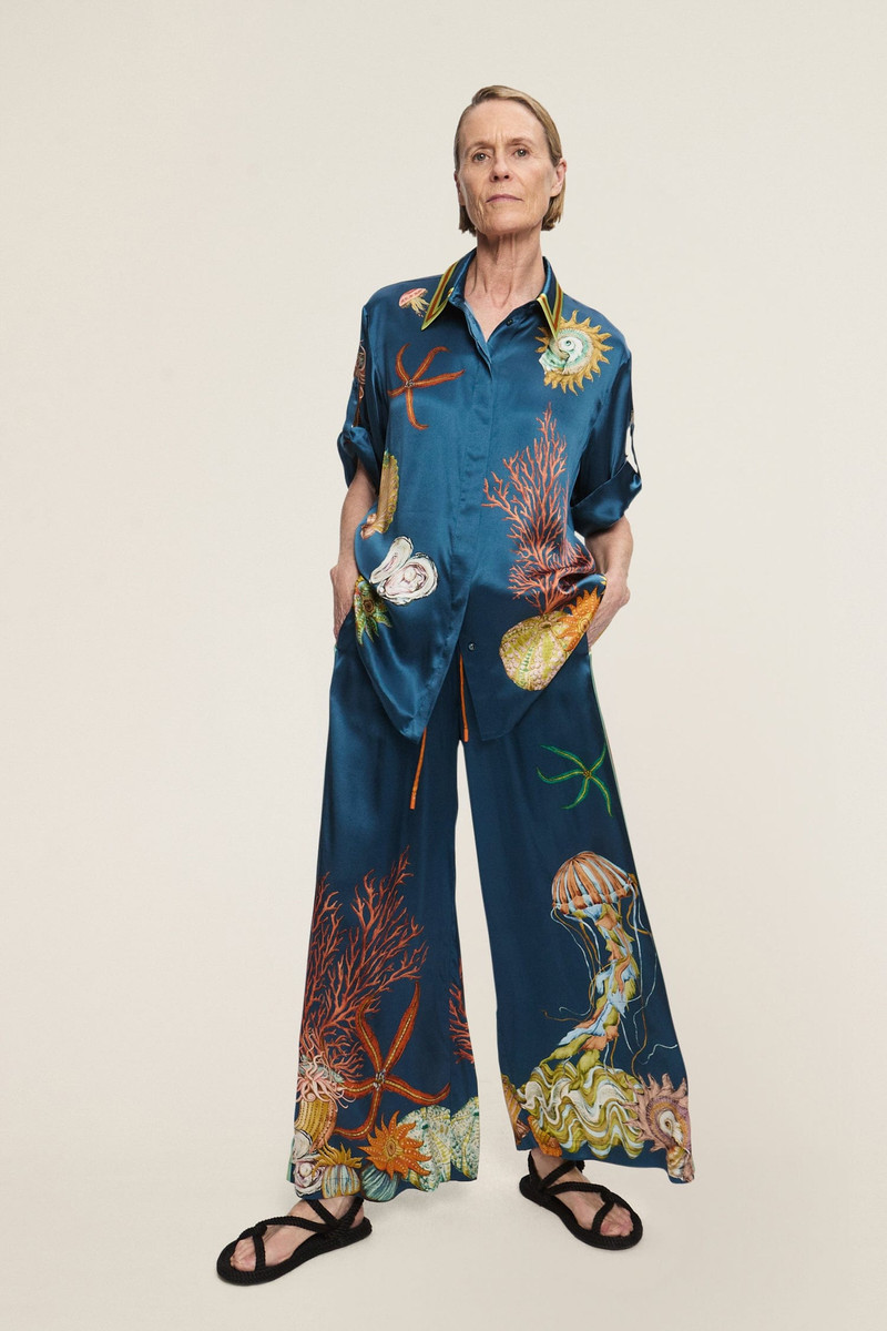 ALÉMAIS Dorian Silk Shirt outlook