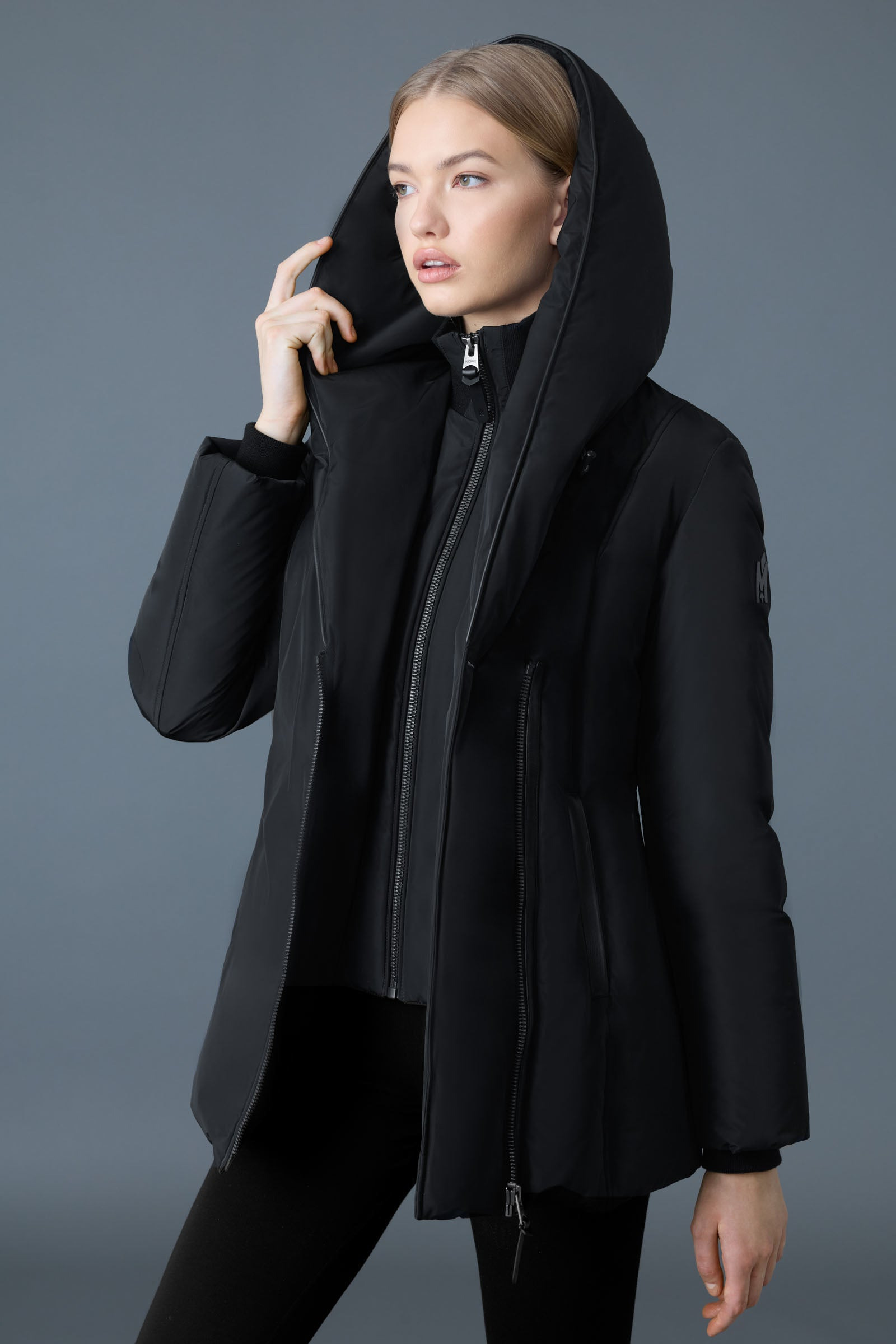 ADALI Down coat with Signature Mackage Collar - 6
