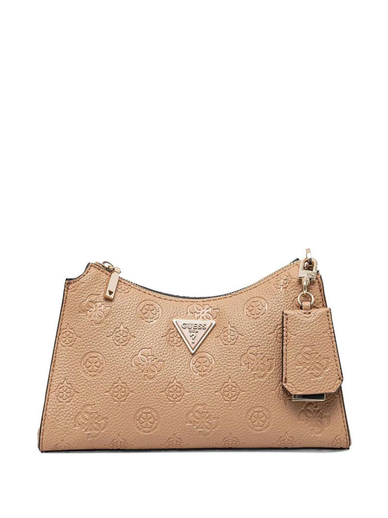 monogram-debossed shoulder bag 1