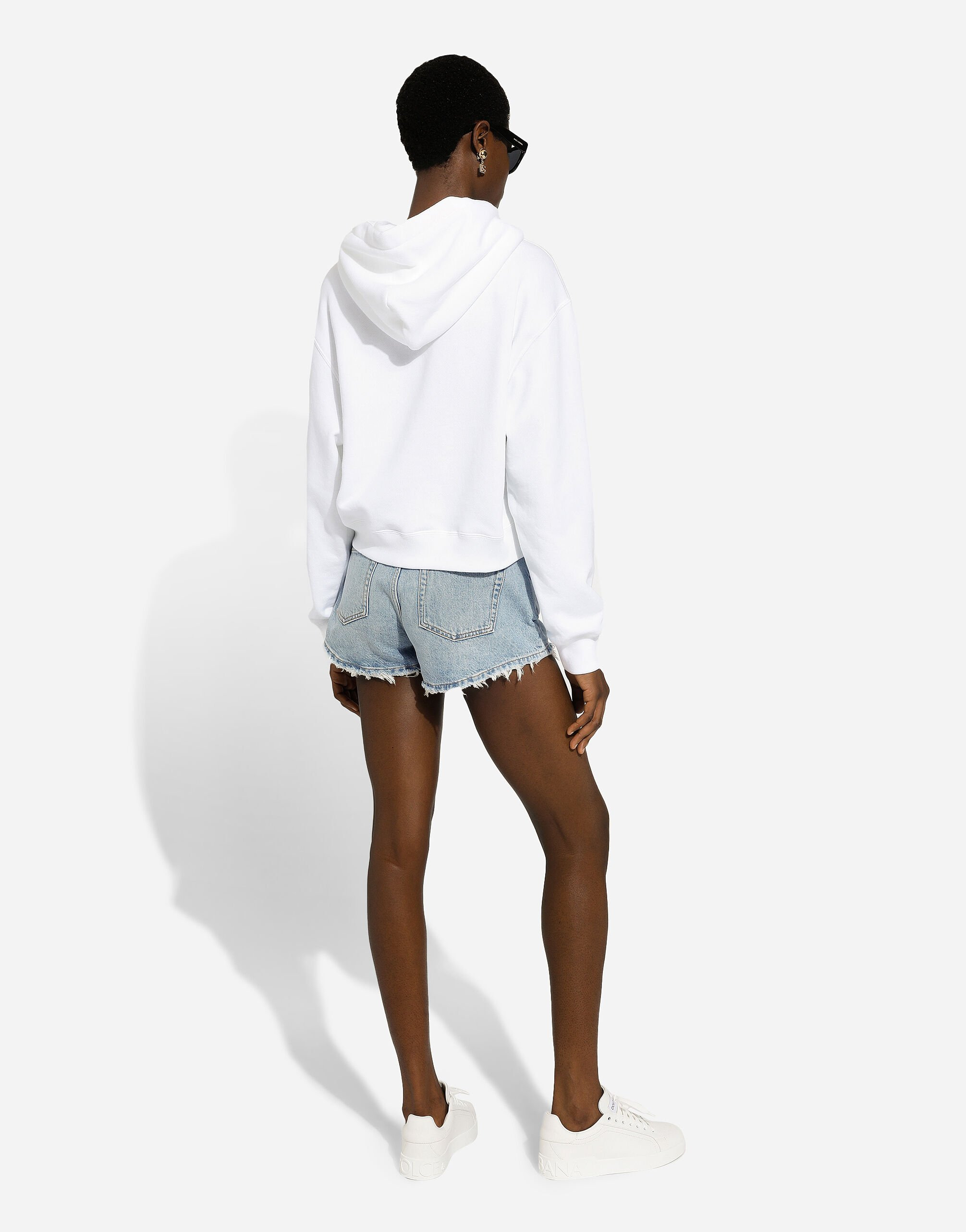 Cotton jersey hoodie - 3