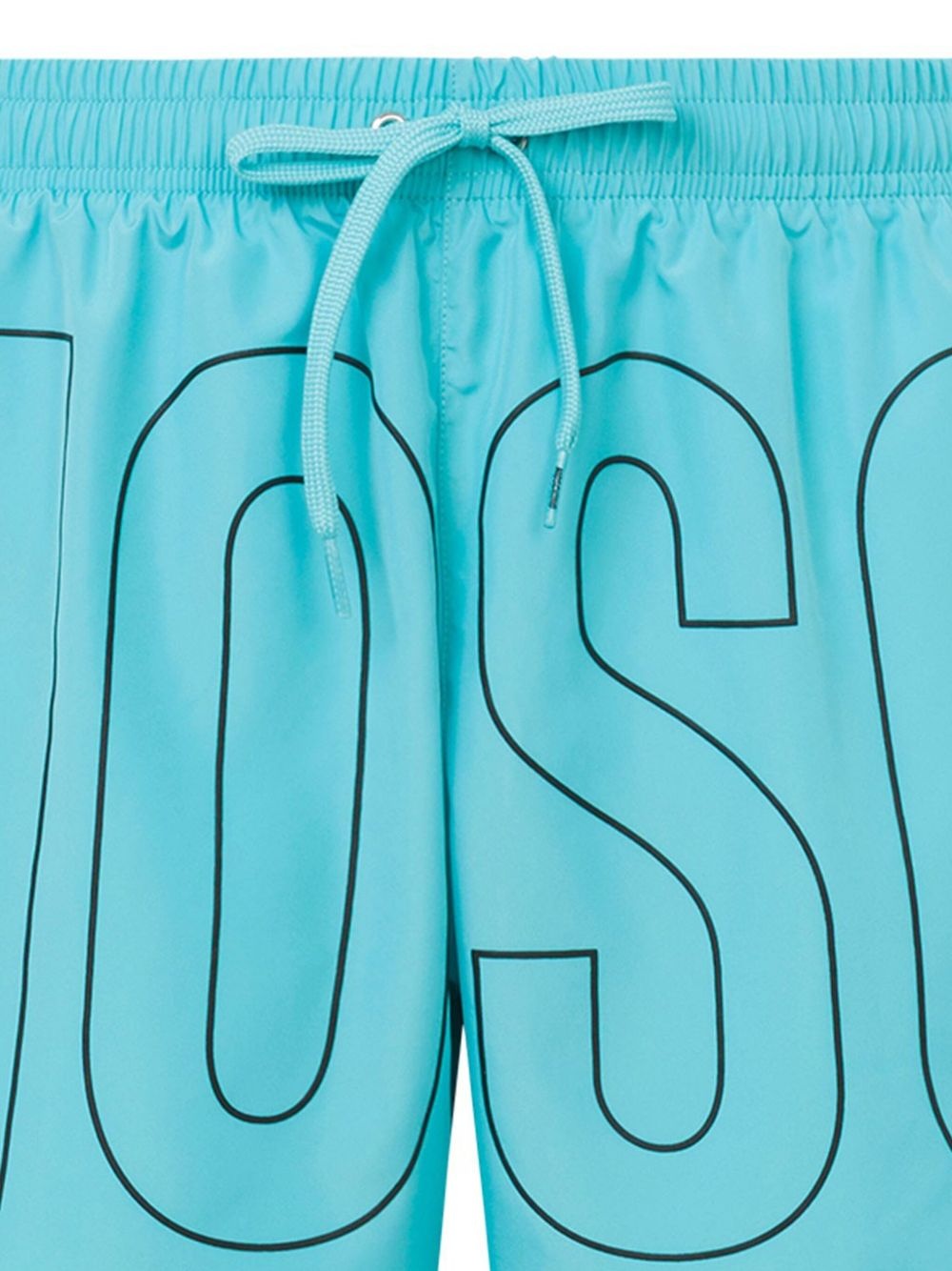 logo-print swim shorts - 2