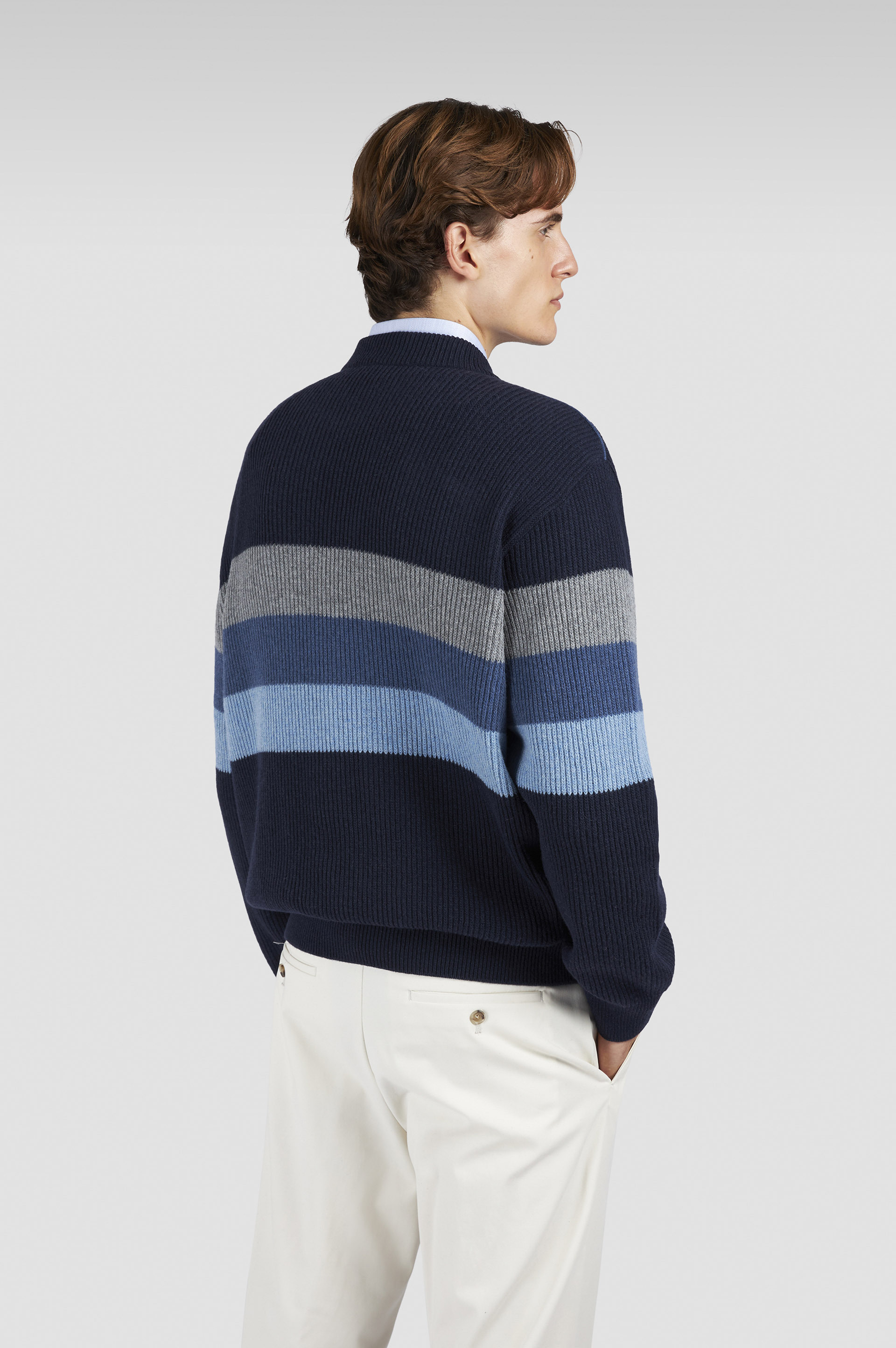 RE-WOOL CREWNECK SWEATER - 3