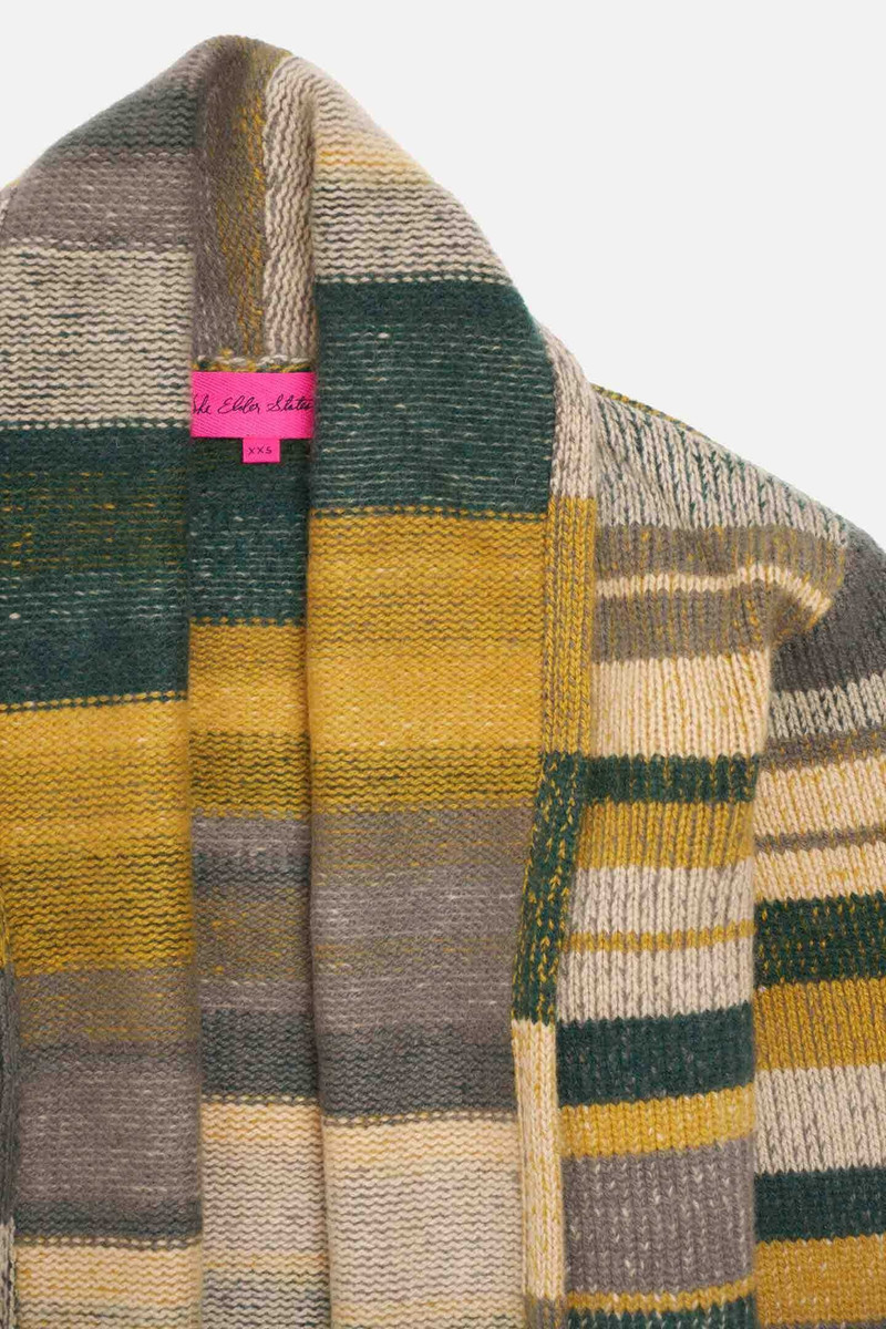 STRIPE ITALY SMOKING JACKET 3