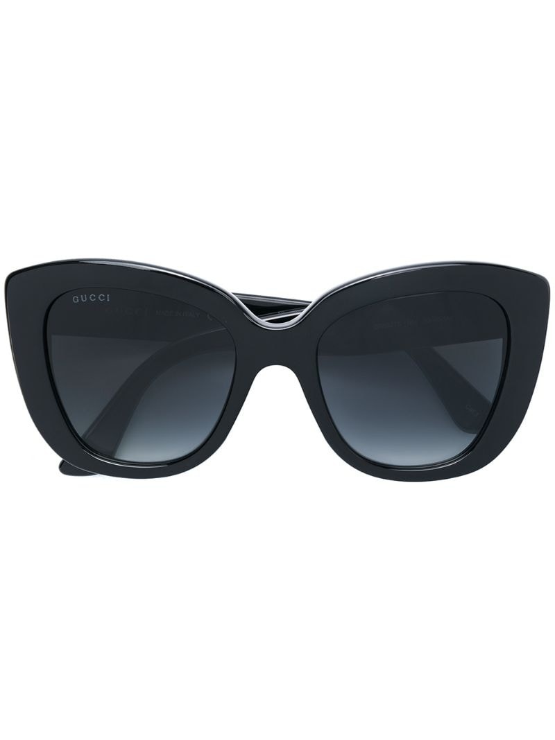 oversized cat-eye sunglasses - 1