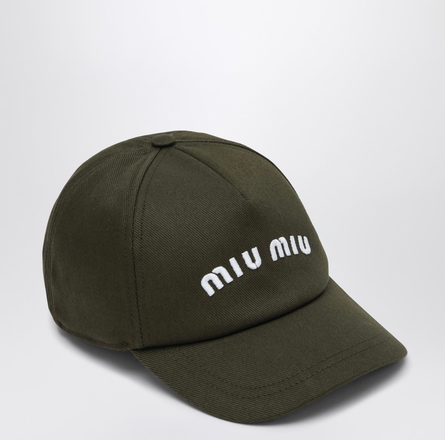 【MIU MIU】DRILL BASEBALL CAP Miu Miu Miu Miu Drill baseball cap | jacquestine_boutique