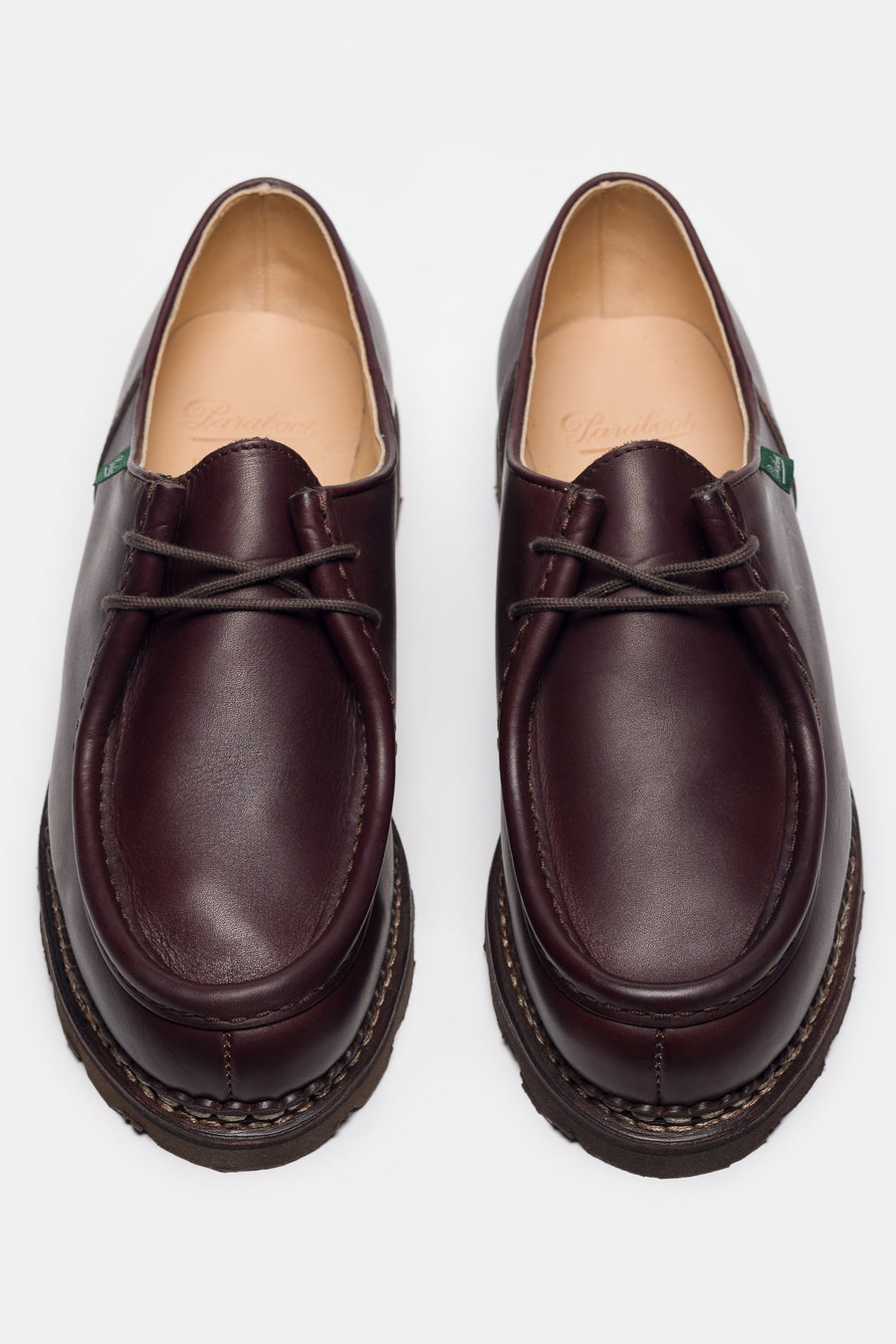 Michael Moc Lace-Up Shoe in Coffee - 3