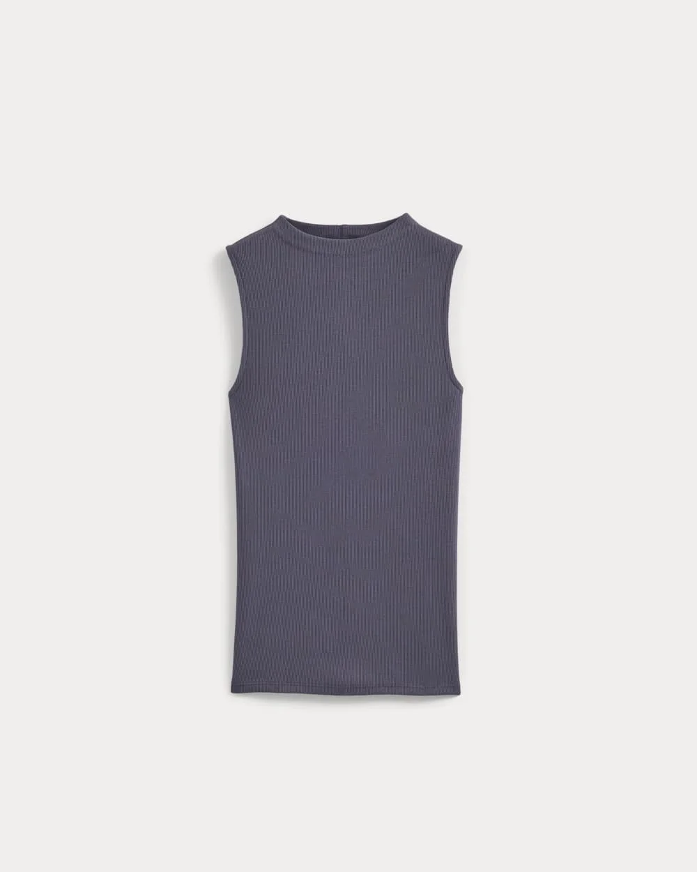 THE LUXE RIB FUNNEL-NECK TANK - 1