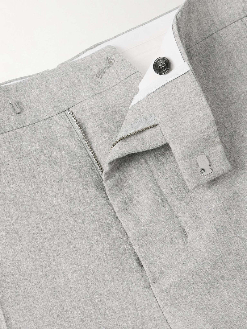 Slim-Fit Tapered Wool Trousers 3
