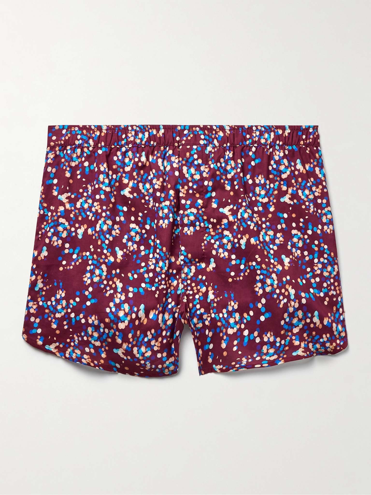 Ledbury 45 Printed Cotton Boxer Shorts - 1