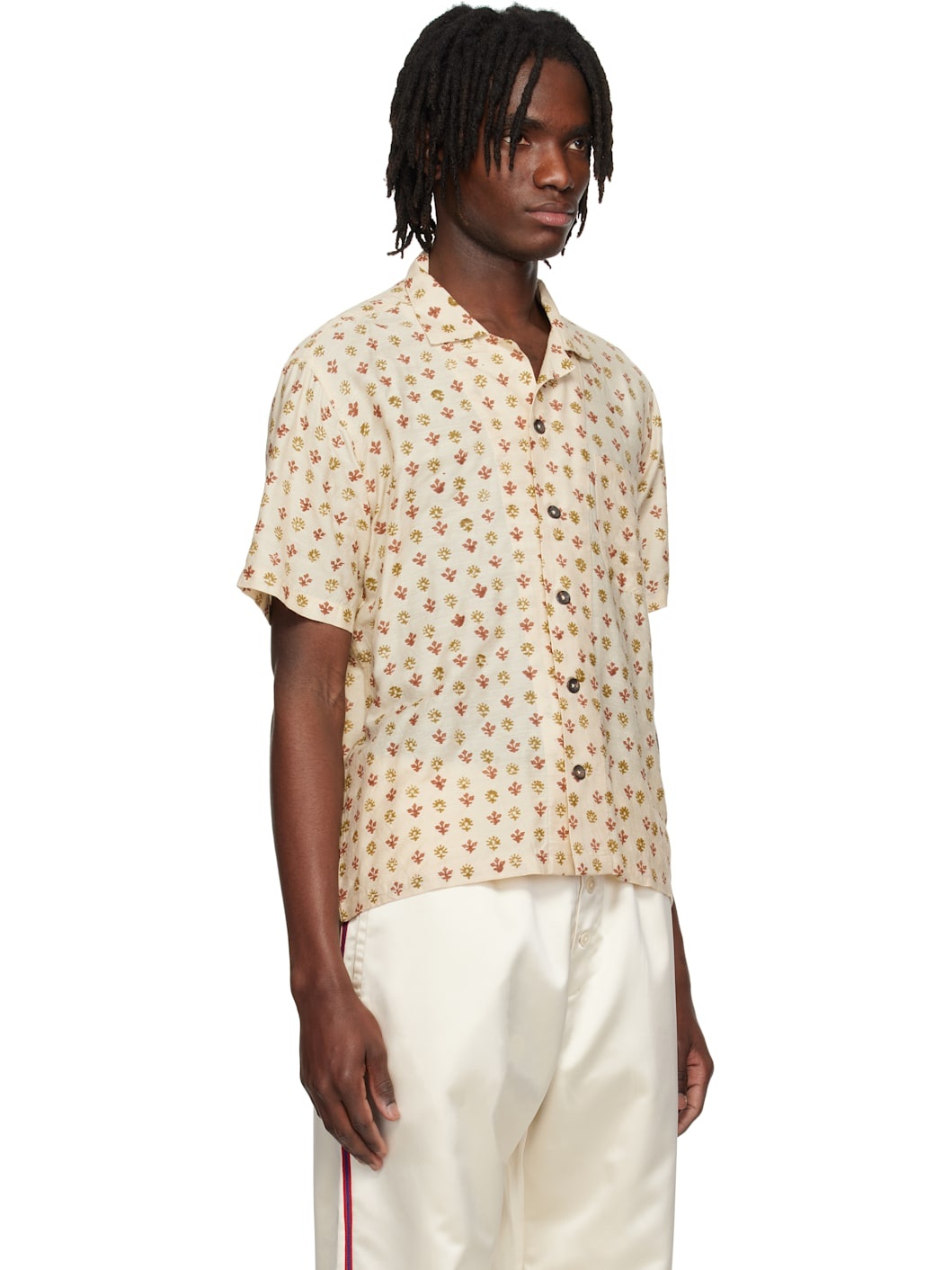 Beige Camp Shirt - 2