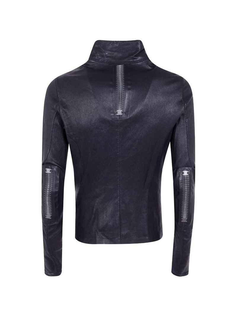 Isaac Sellam Imparable high-neck leather jacket outlook