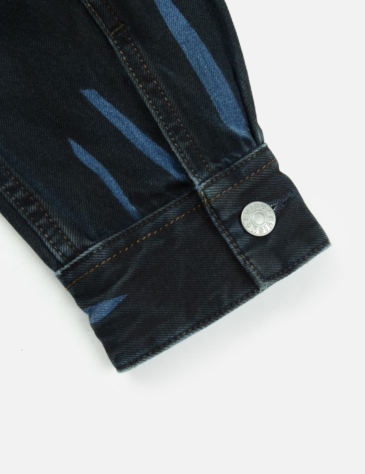 OVERDYE LOGO AND SEAGULL RELAX FIT DENIM JACKET - 11
