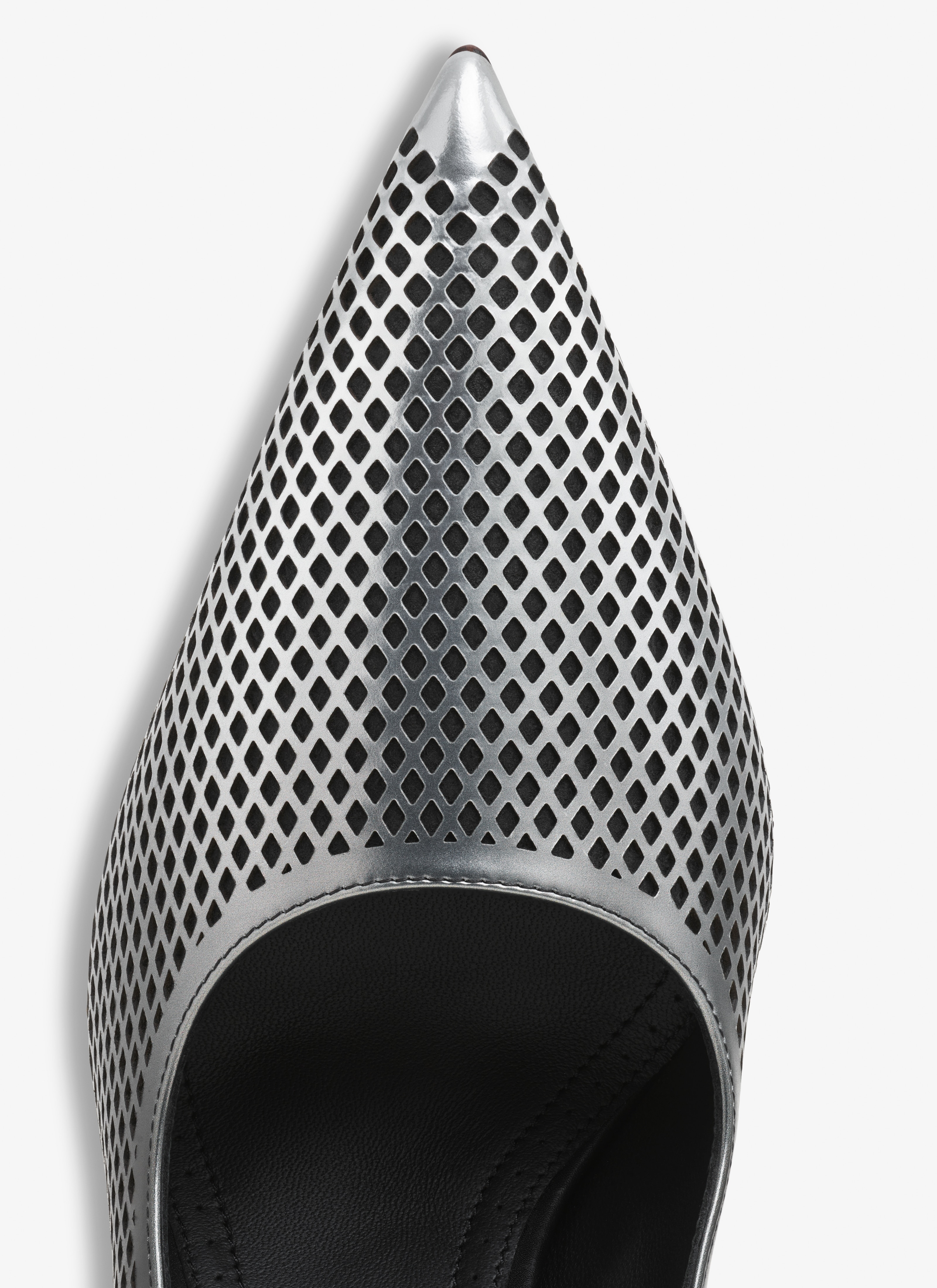 MESH PUMPS IN DÉGRADÉ MESH CALFSKIN - 4