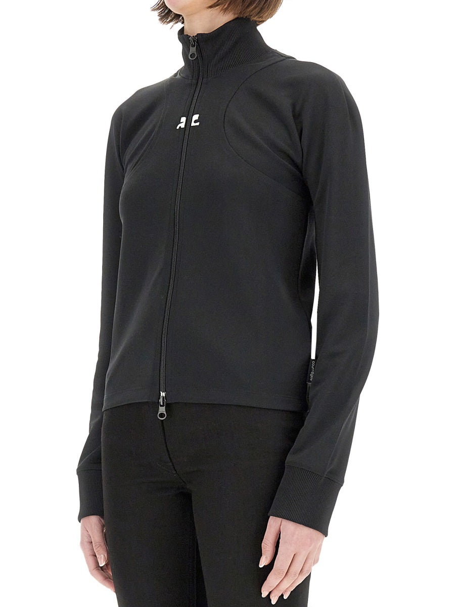 Courreges Women Interlock Scuba Jacket - 4