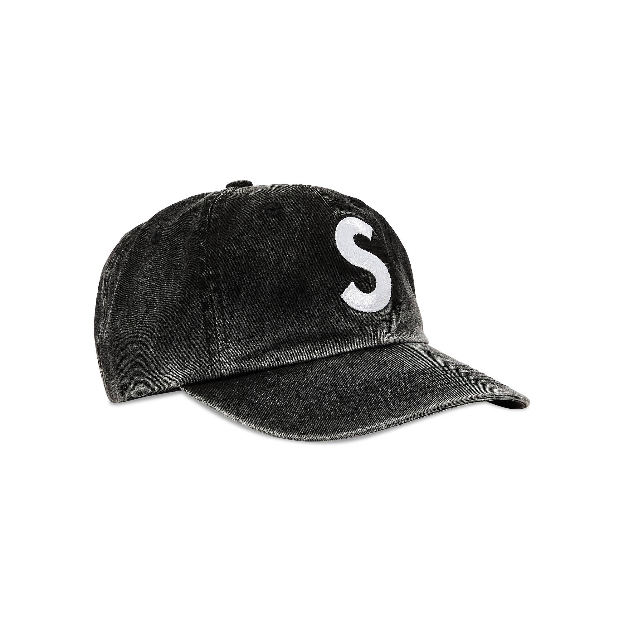 Supreme Pigment Print S Logo 6-Panel 'Black' - 2