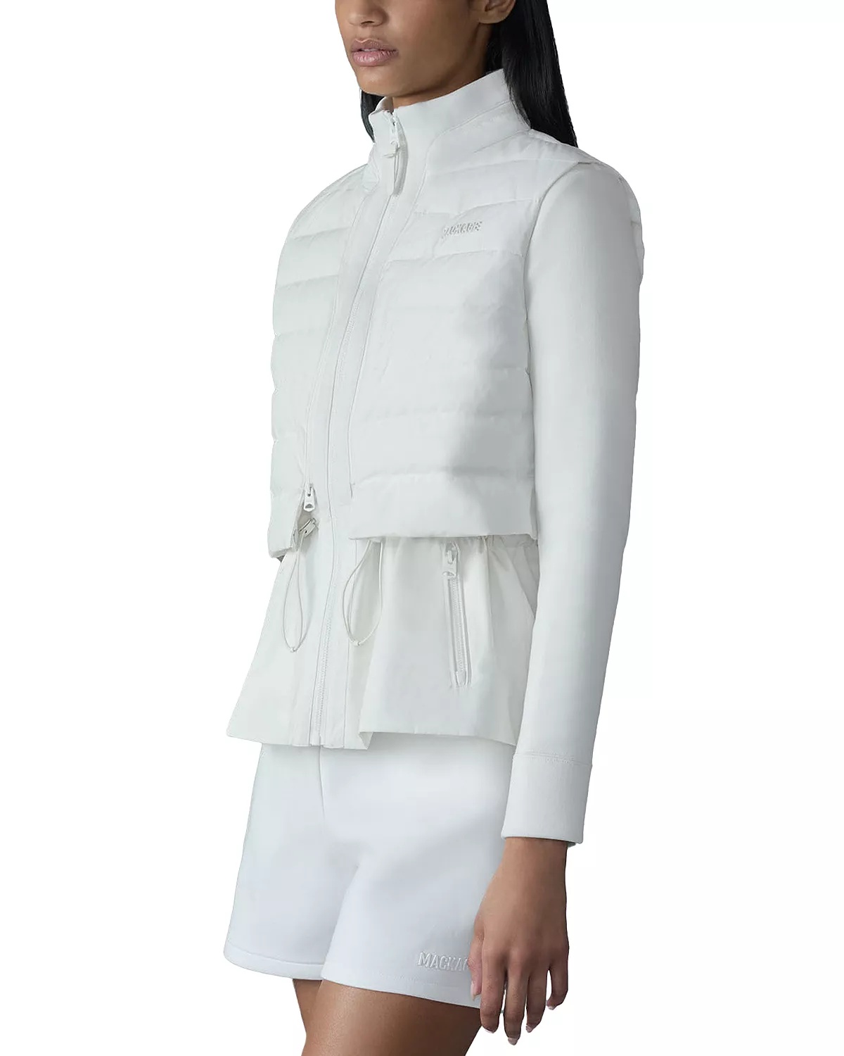 Priscilla 3-in-1 Mixed Media Light Down Jacket - 4