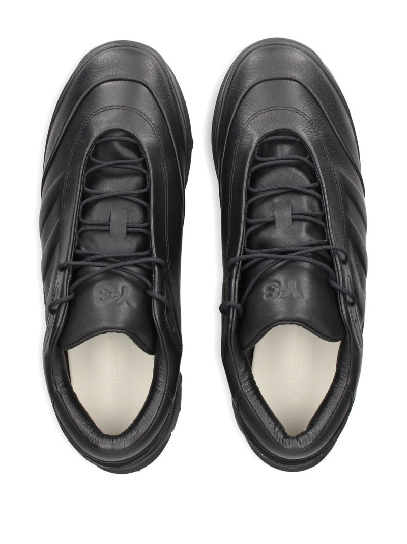 GSG9 leather lace-up sneakers 3