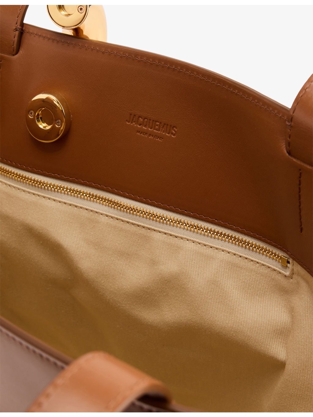 Le Bambola Moyen Medium Leather Tote Bag - 5