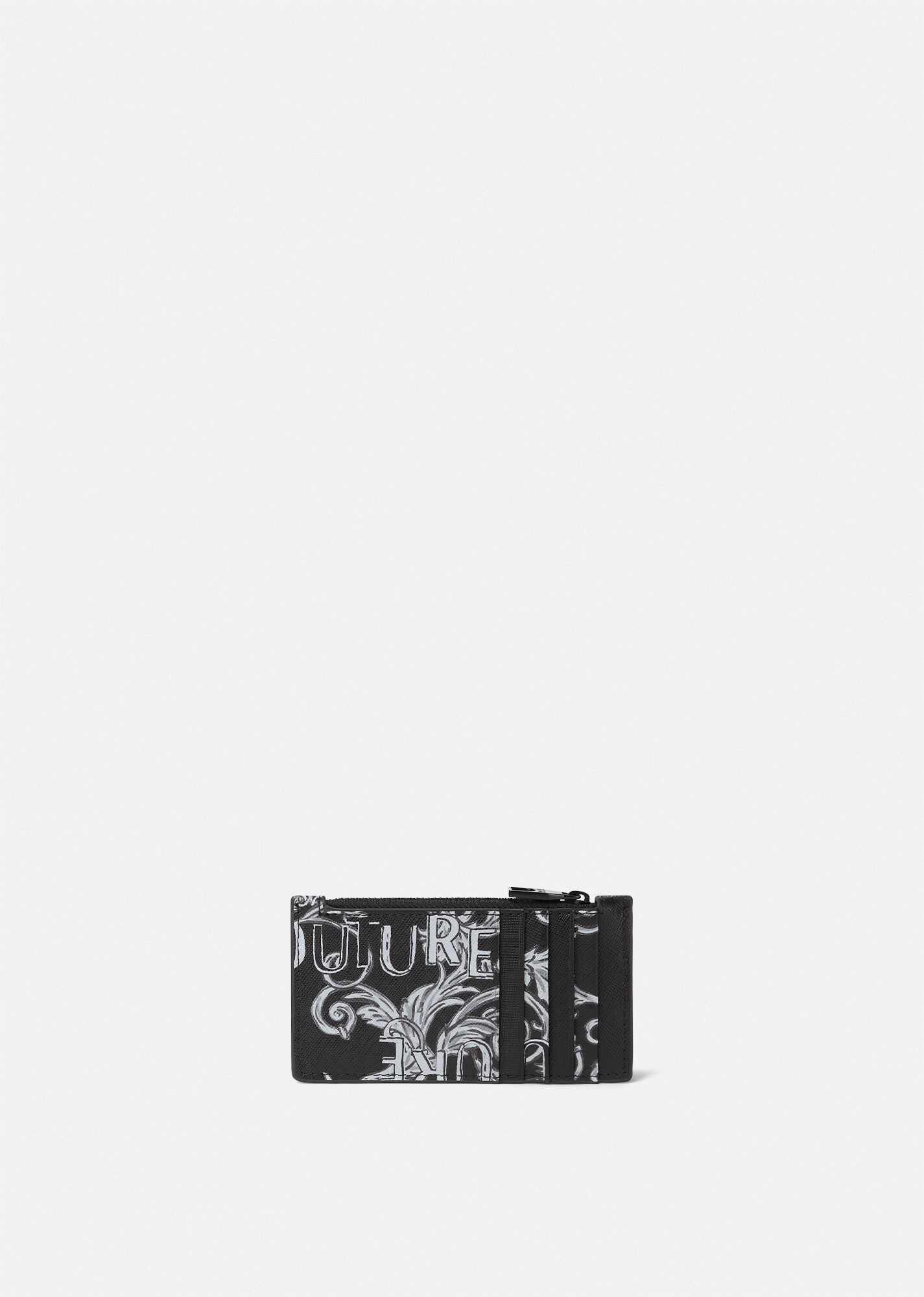 Logo Couture Zip Card Holder - 3