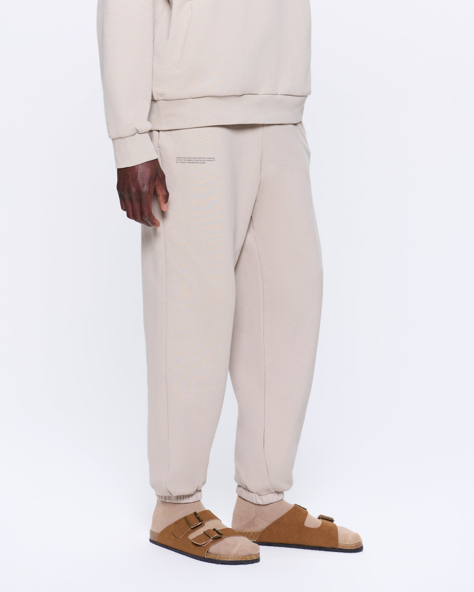 Mens 365 Midweight Track Pants - Stone - 3