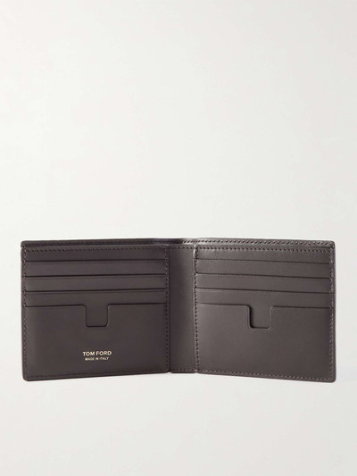 TOM FORD Croc-Effect Leather Billfold Wallet outlook