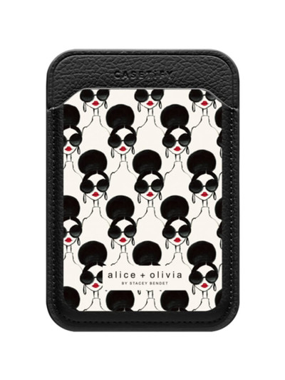 Alice + Olivia A+O X CASETIFY STACE FACE PHONE WALLET outlook
