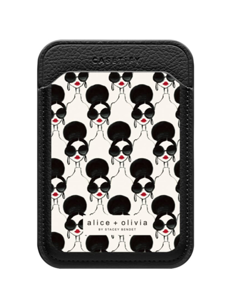Alice + Olivia A+O X CASETIFY STACE FACE PHONE WALLET outlook