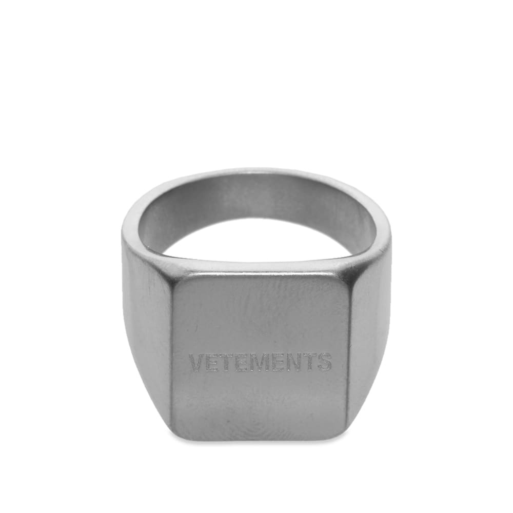 Vetements Classic Logo Ring - 1