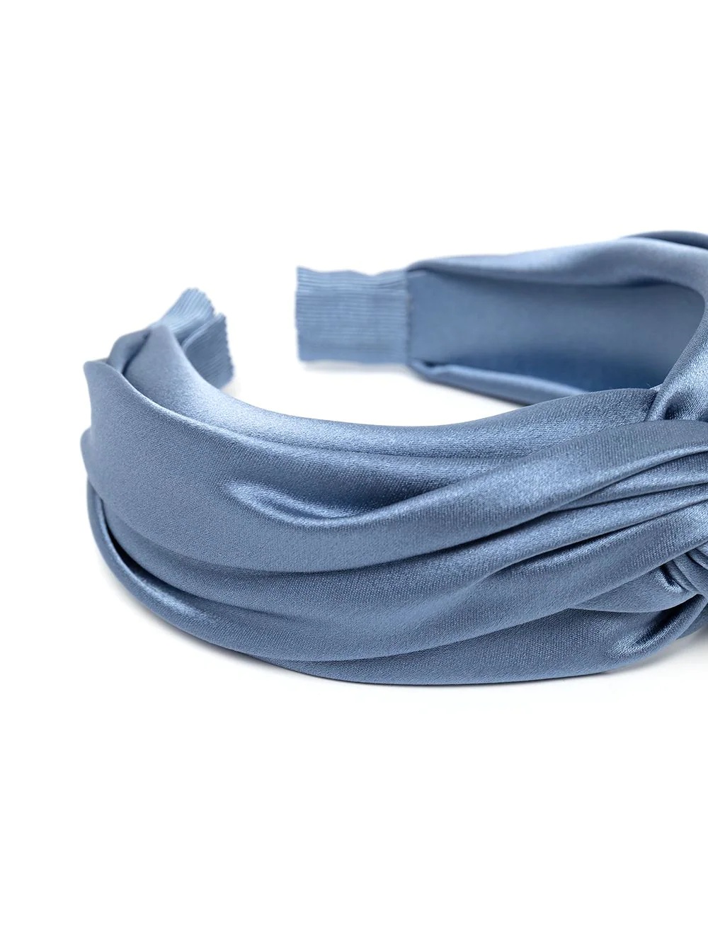 Twist silk satin headband - 3