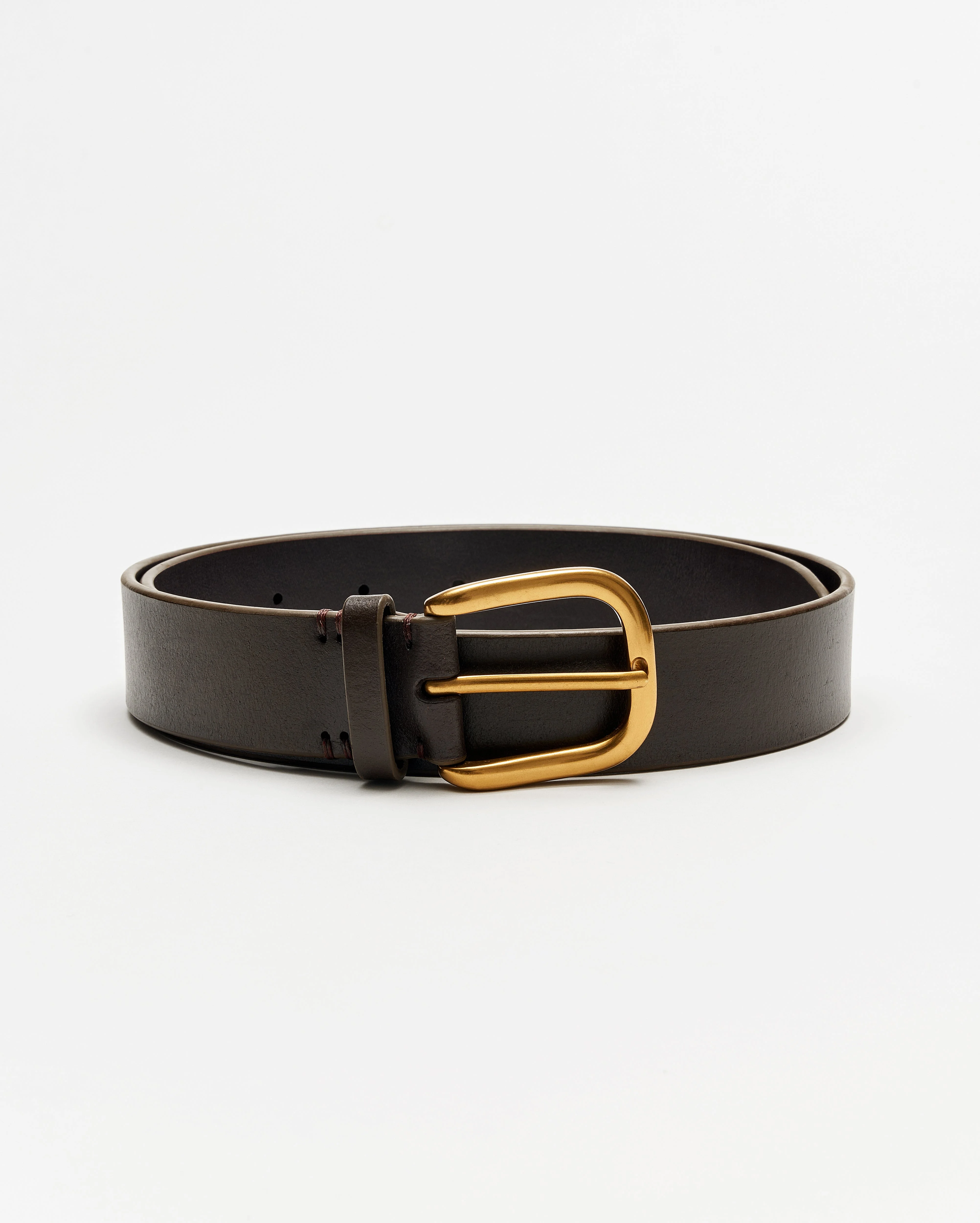 Distressed Leather Belt - 1