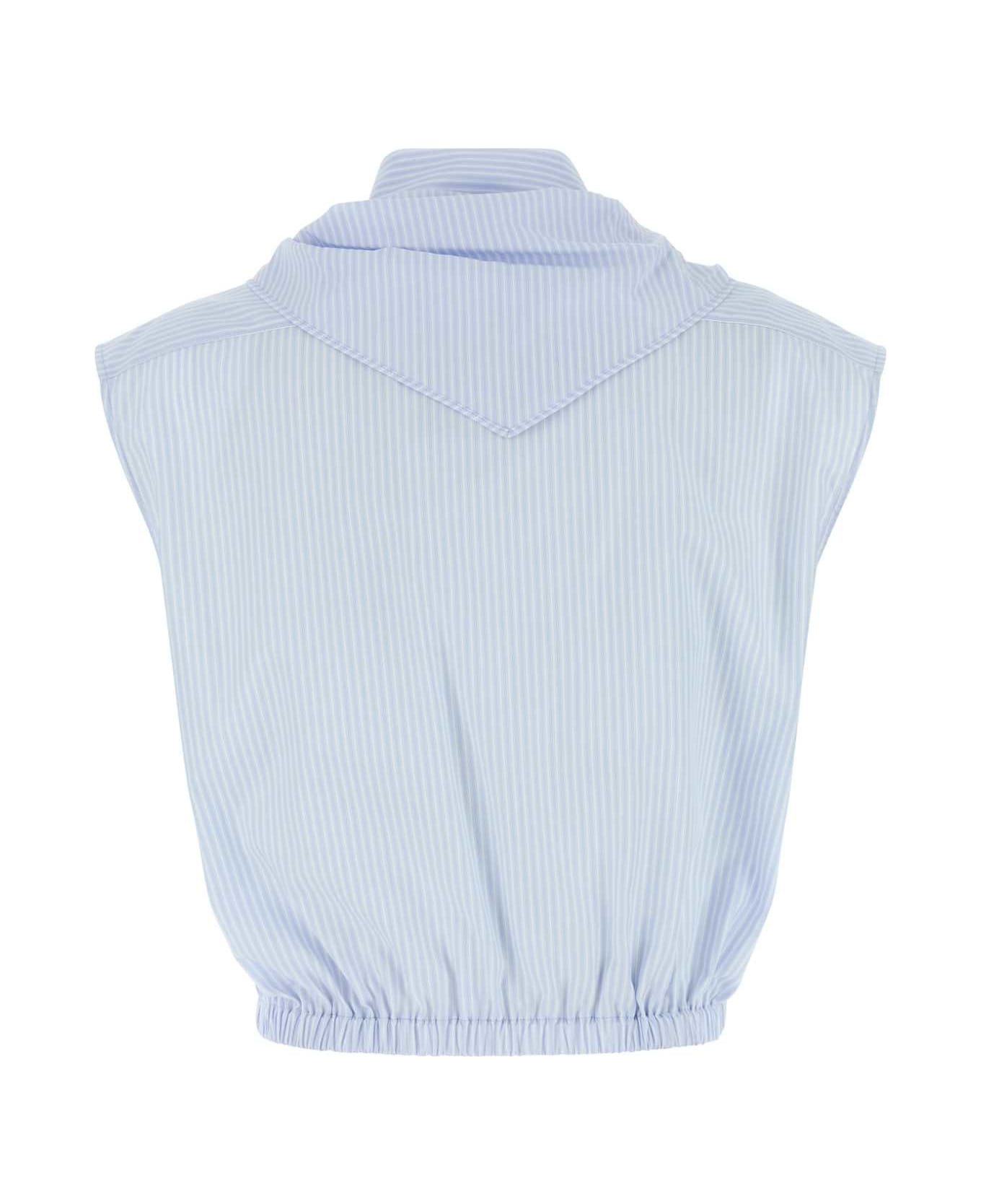 Embroidered Poplin Shirt - 2