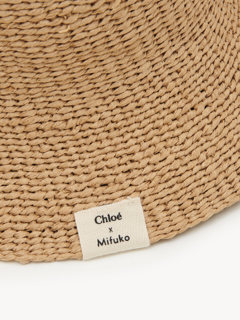 Chloé FAIR-TRADE WOVEN HAT outlook