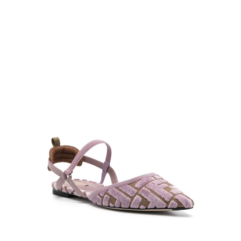 Fendi Pink Ballet Flats Women - 2