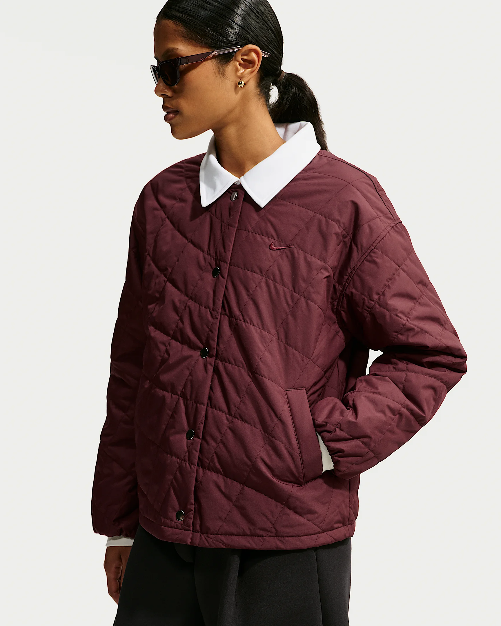 Nike Sportswear Women's Therma-FIT Quilted Barn Jacket - 1
