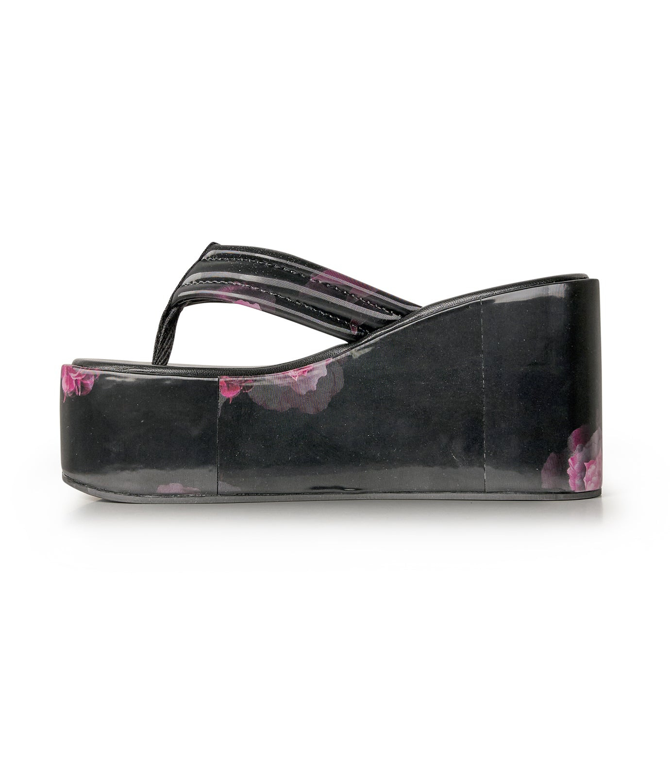 Holographic Branded Wedge Sandal - 3