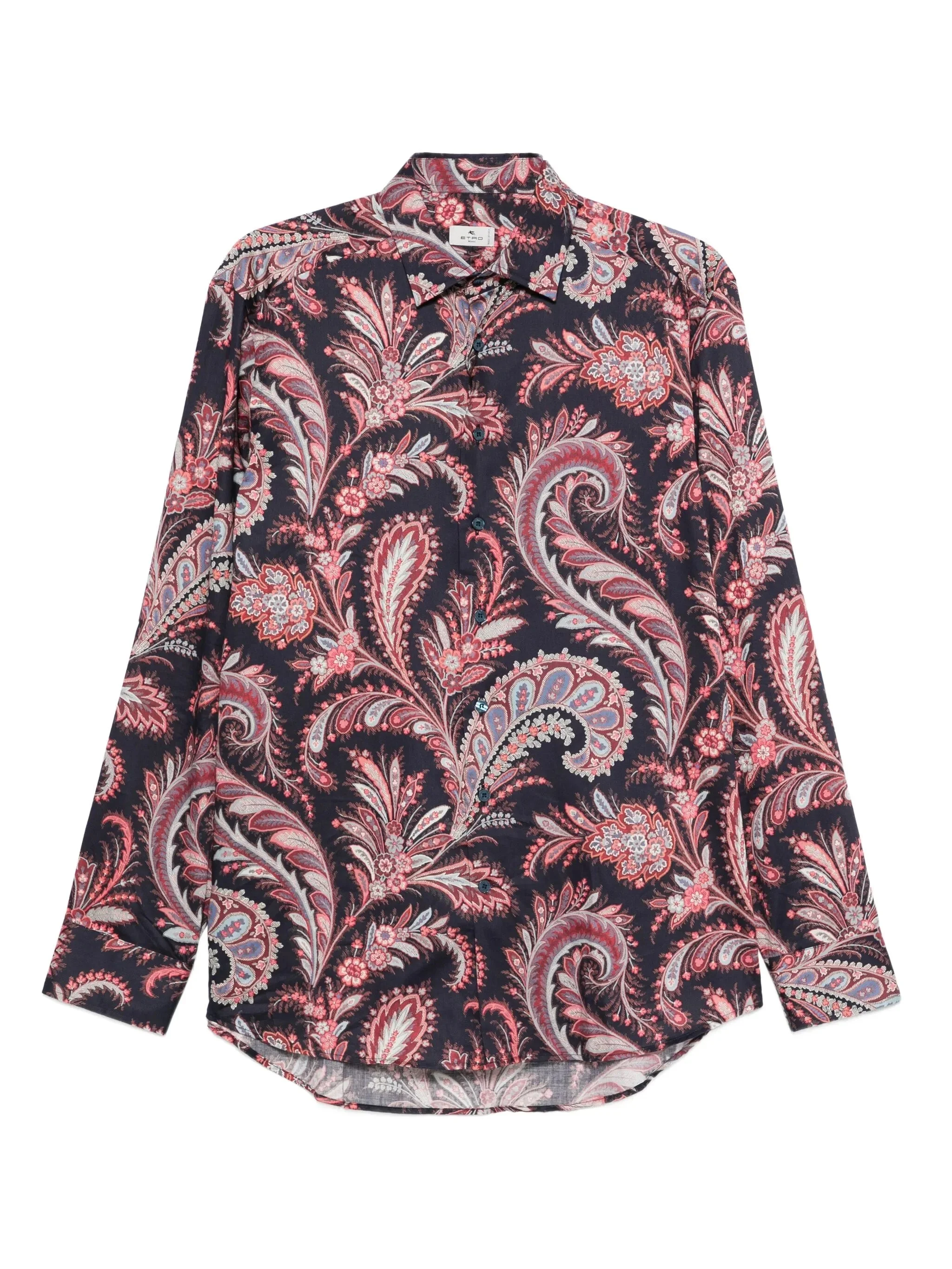 Etro Floral Paisley-print Cotton Shirt - 1