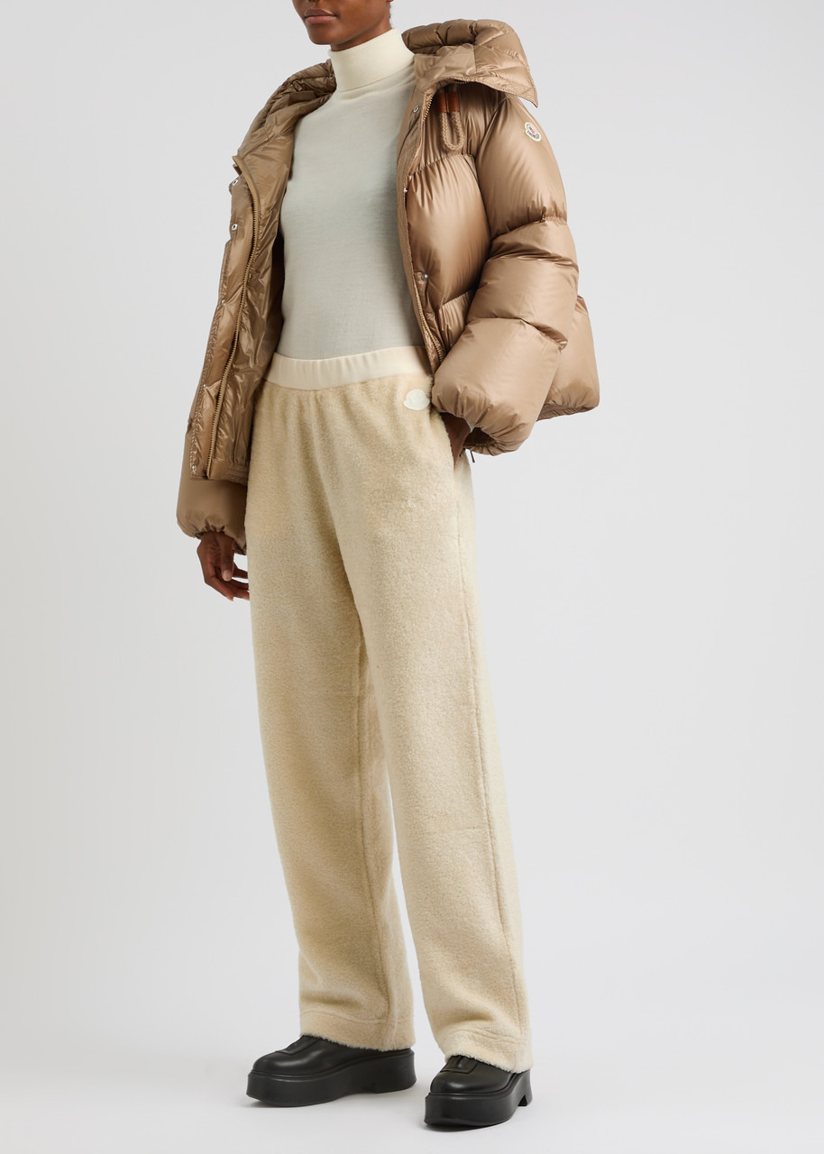 Moncler Logo Straight-leg Fleece Track Pants - 4