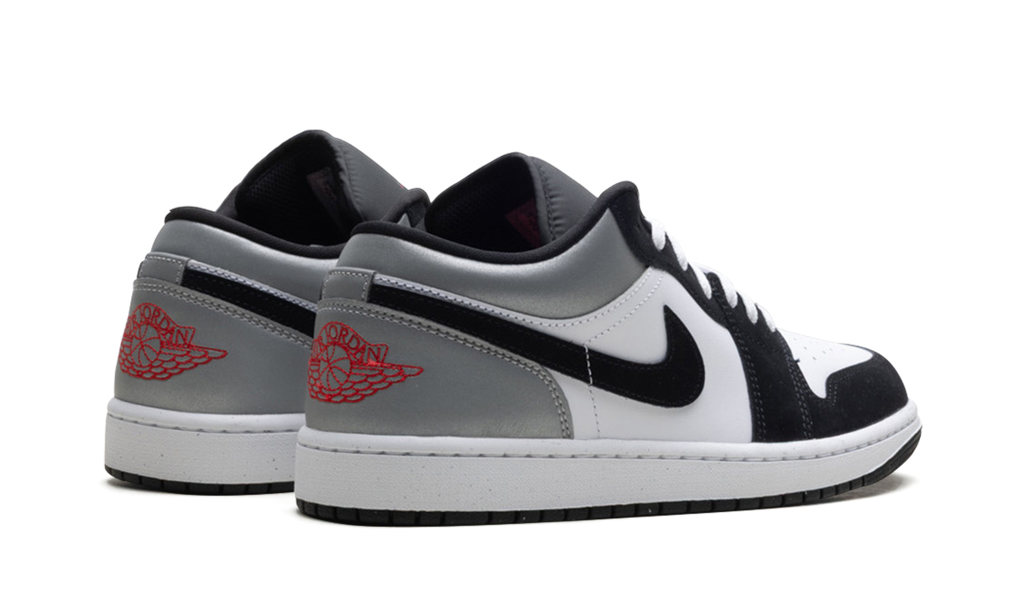 Jordan 1 Low SE "White Fire Red Black Matte Silver" - 3