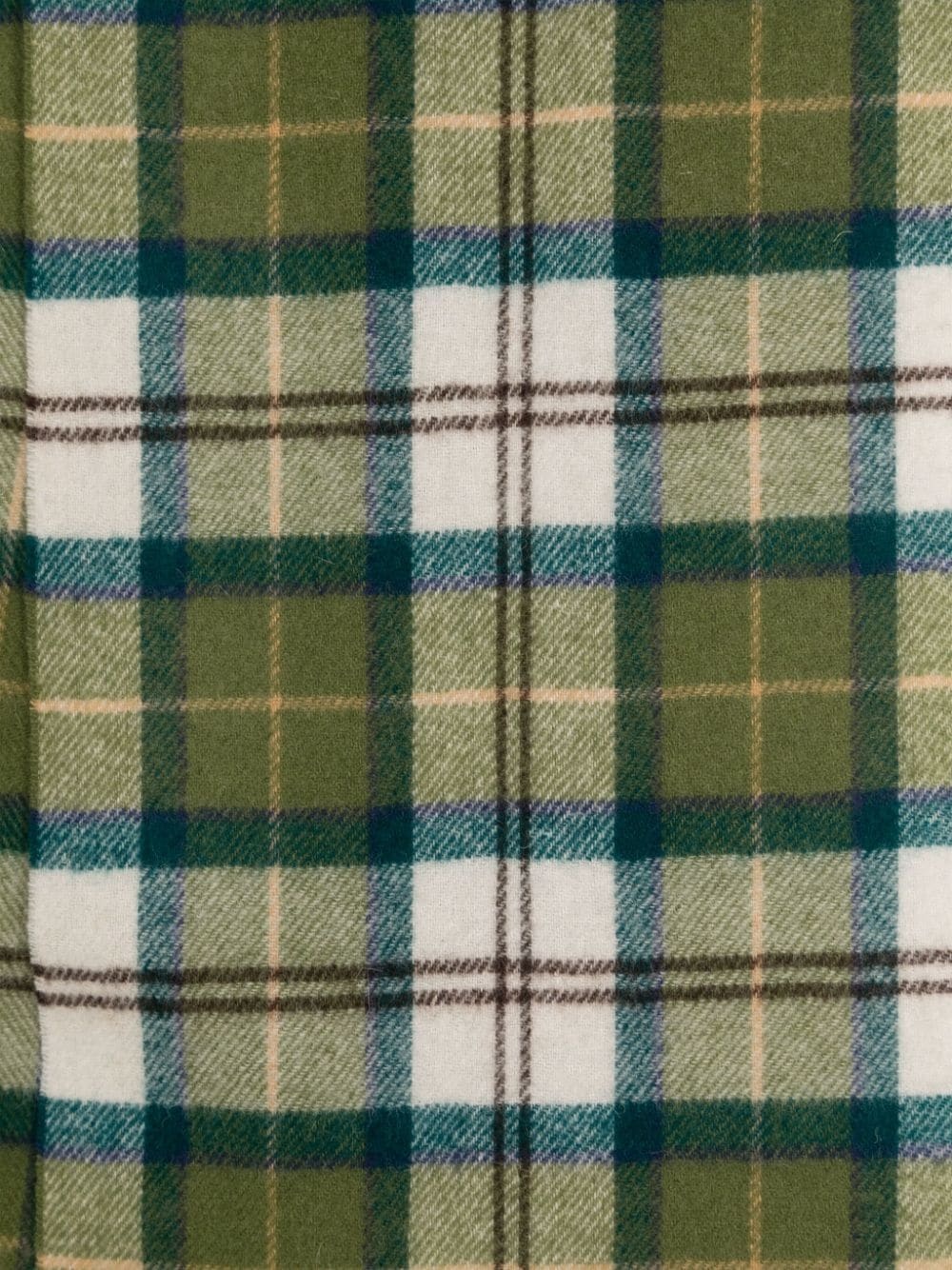 tartan lambswool scarf - 3