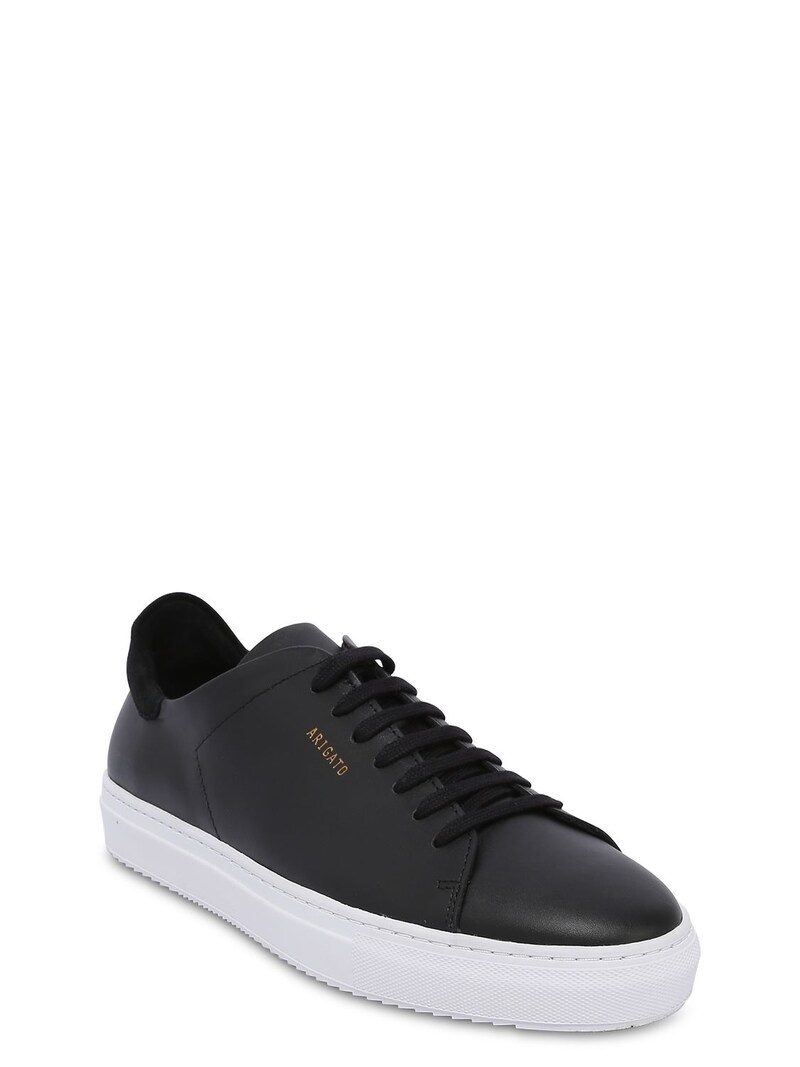 CLEAN 90 BRUSHED LEATHER SNEAKERS - 2