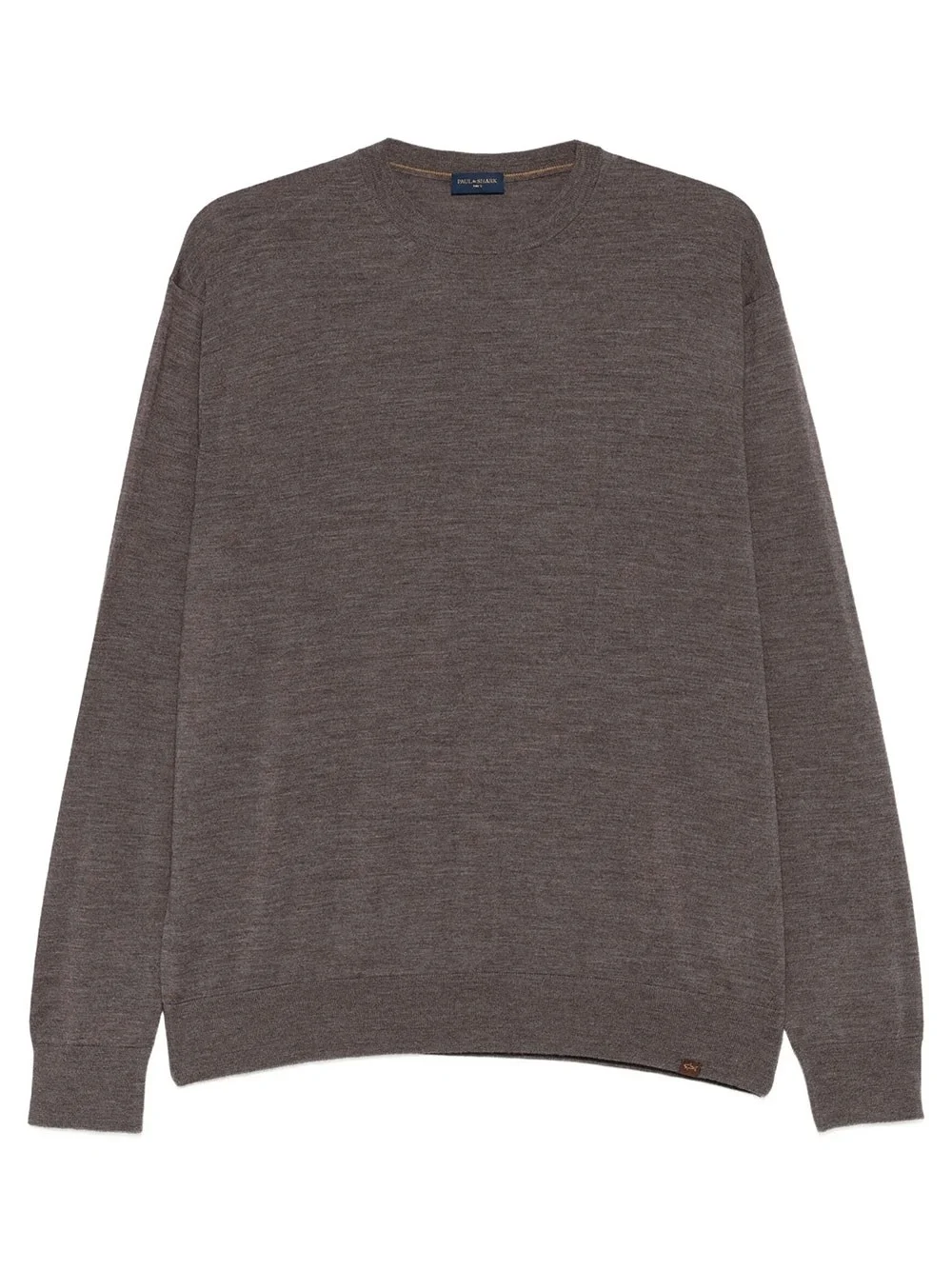 Superfine Merino Wool 140`S Crewneck Sweater - 1