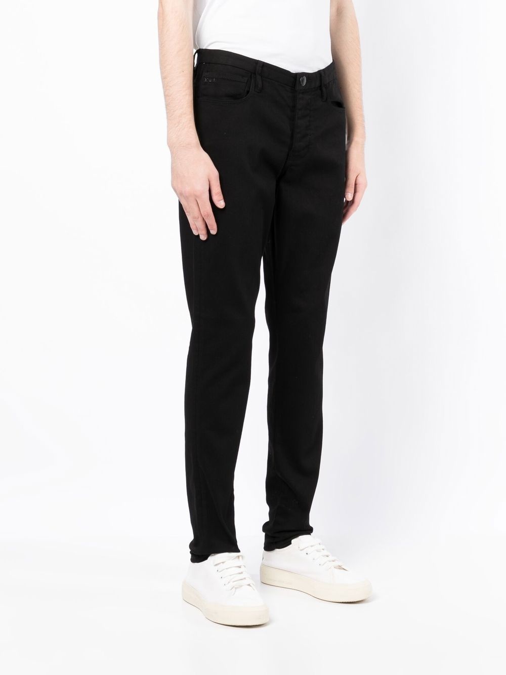 slim-cut denim jeans - 3