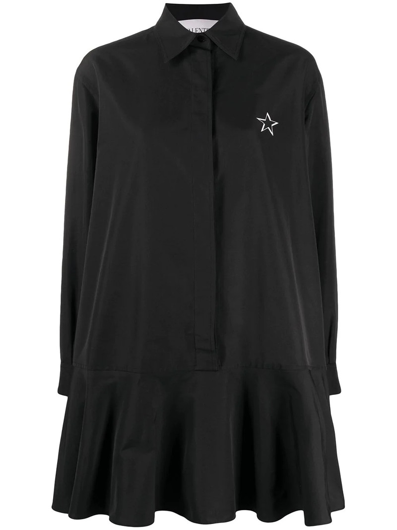 VLTNSTAR print shirt-dress 1