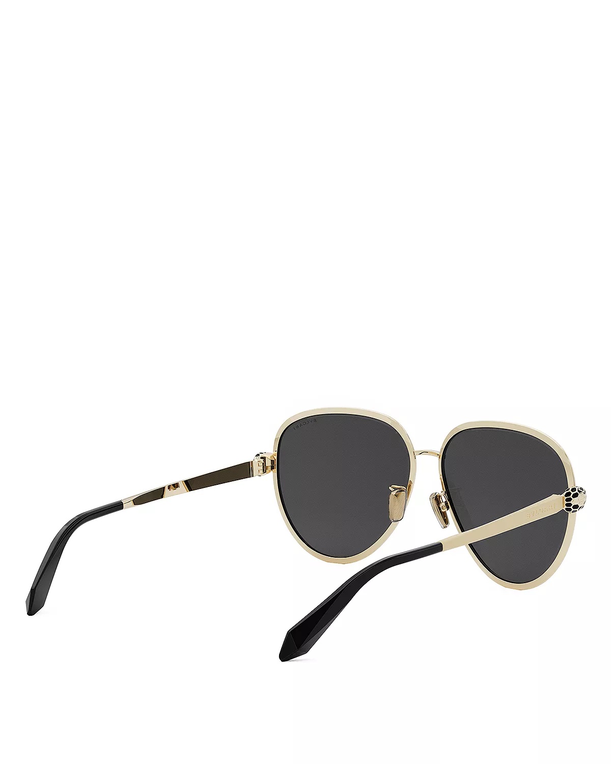 Serpenti Forever Pilot Metal Sunglasses, 59mm - 5