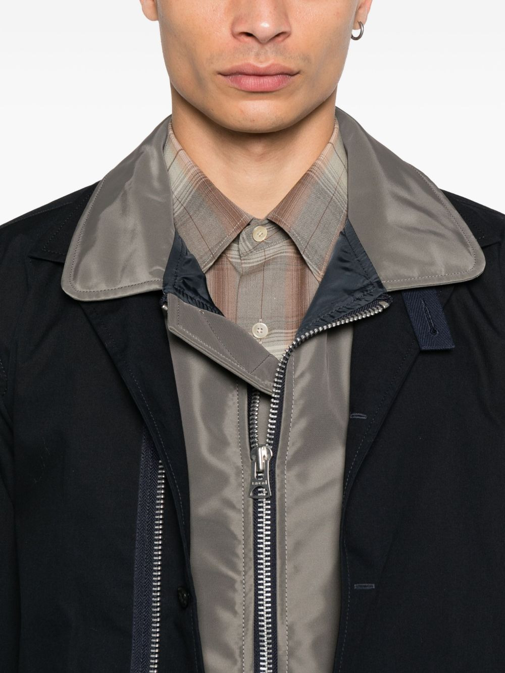 Oxford nylon cotton jacket - 5
