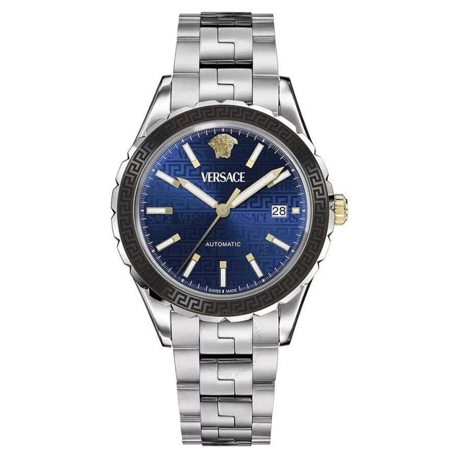Versace Hellenyium Automatic Blue Dial Men's Watch VEQCA0424 - 1