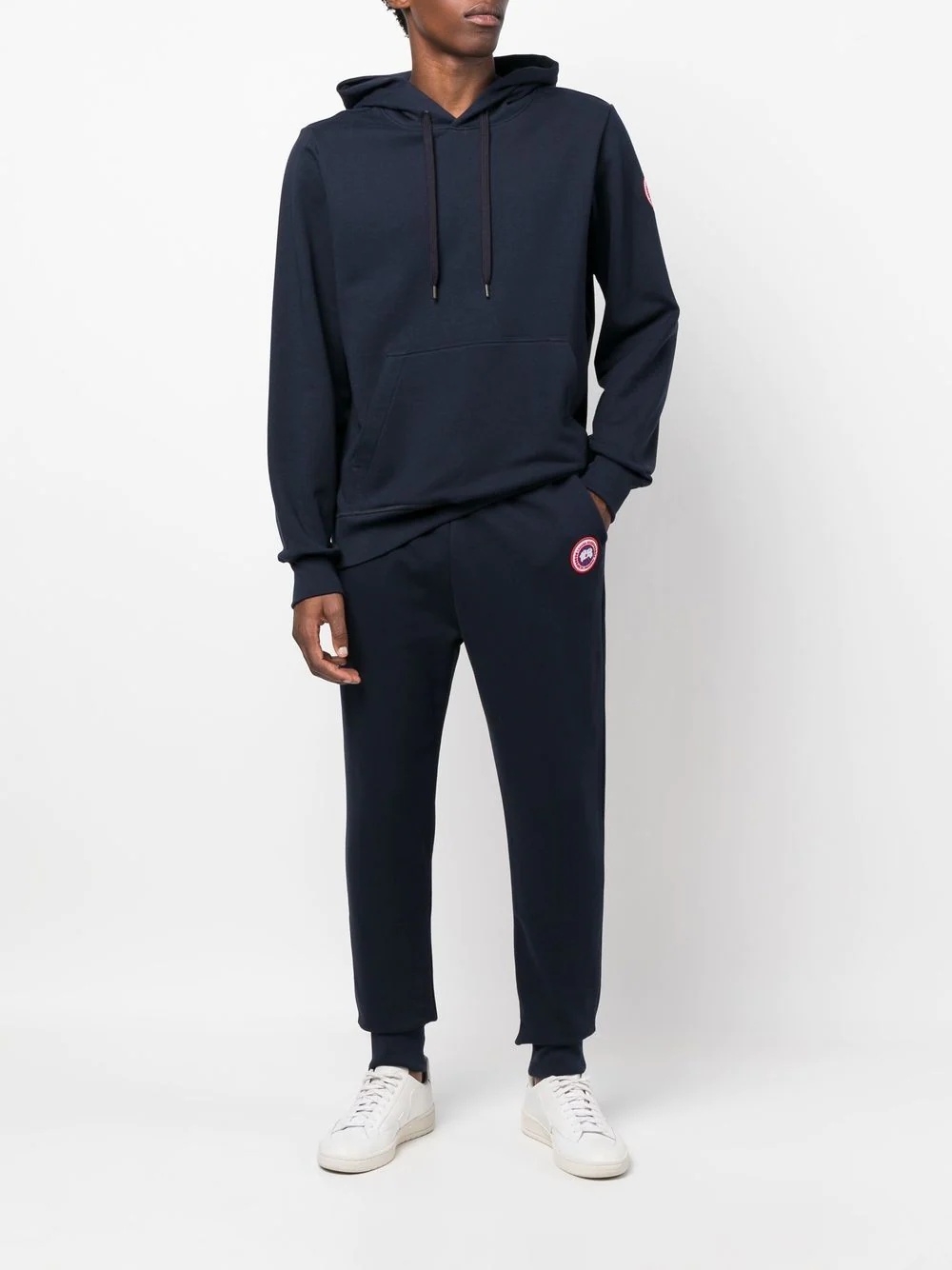 Huron logo-patch sweatpants - 2