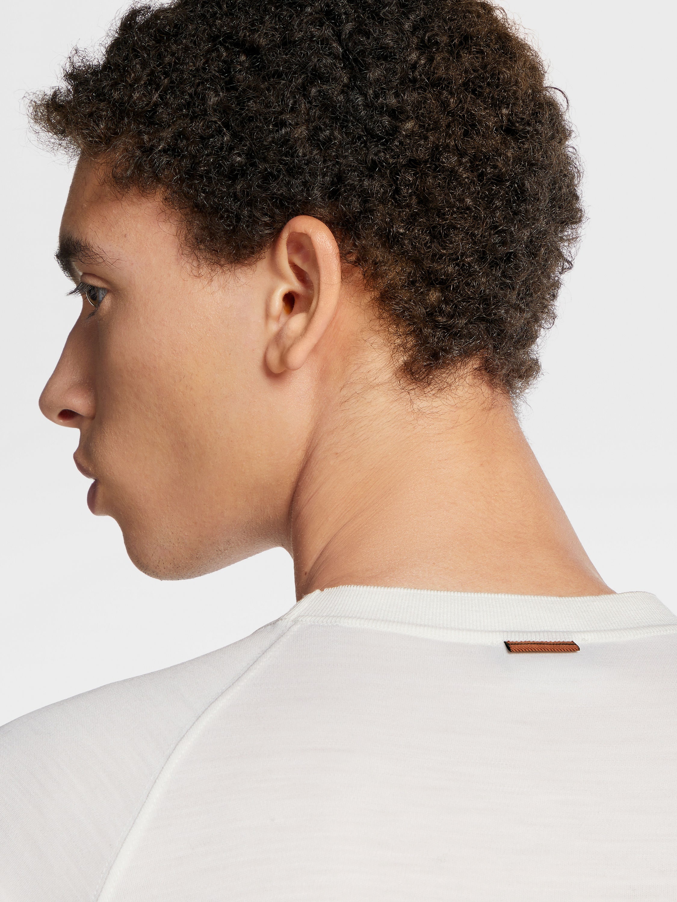 WHITE HIGH PERFORMANCE™ WOOL T-SHIRT - 4