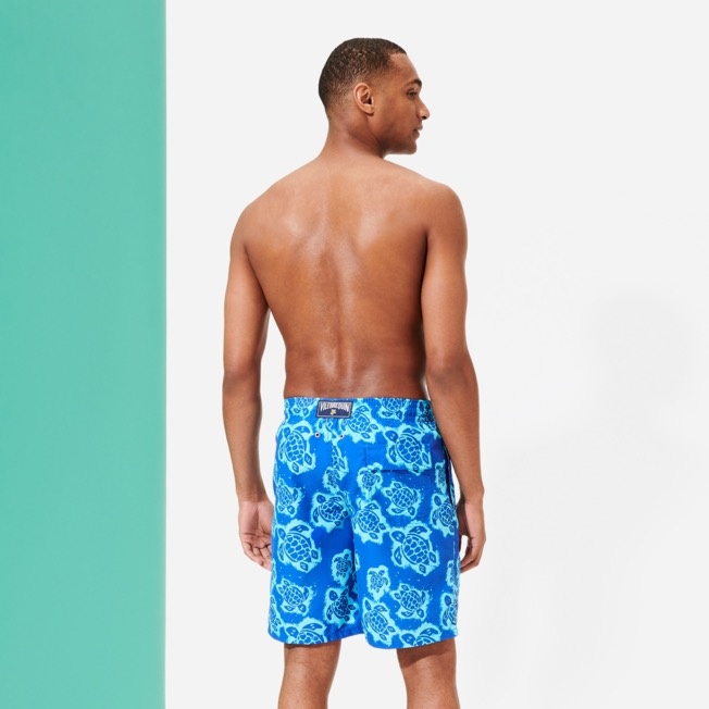 Men Swim Trunks Long 2003 Turtle Shell - 4